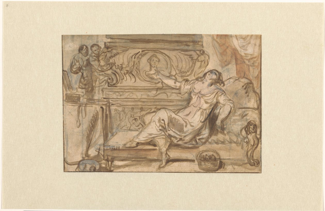 The Death of Cleopatra by Anonymous