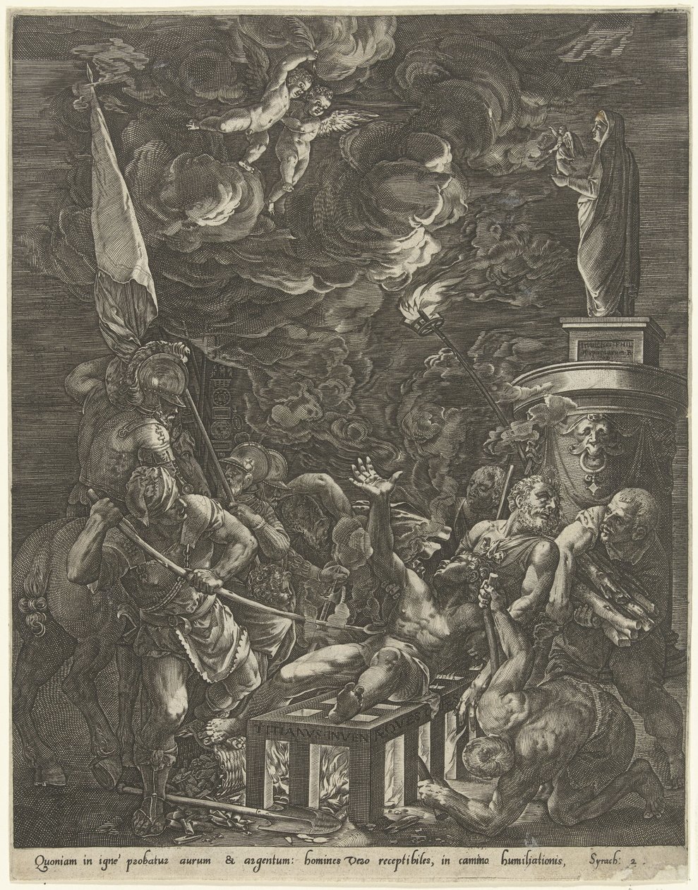 The Martyrdom of St. Lawrence by Anonymous