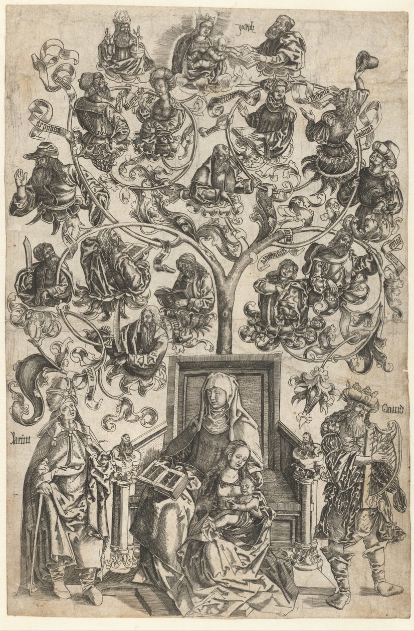 The Family Tree of Mary by Anonymous