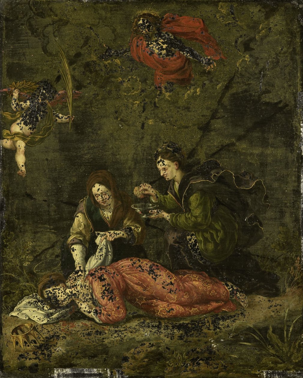 Death of St Cecilia by Anonymous