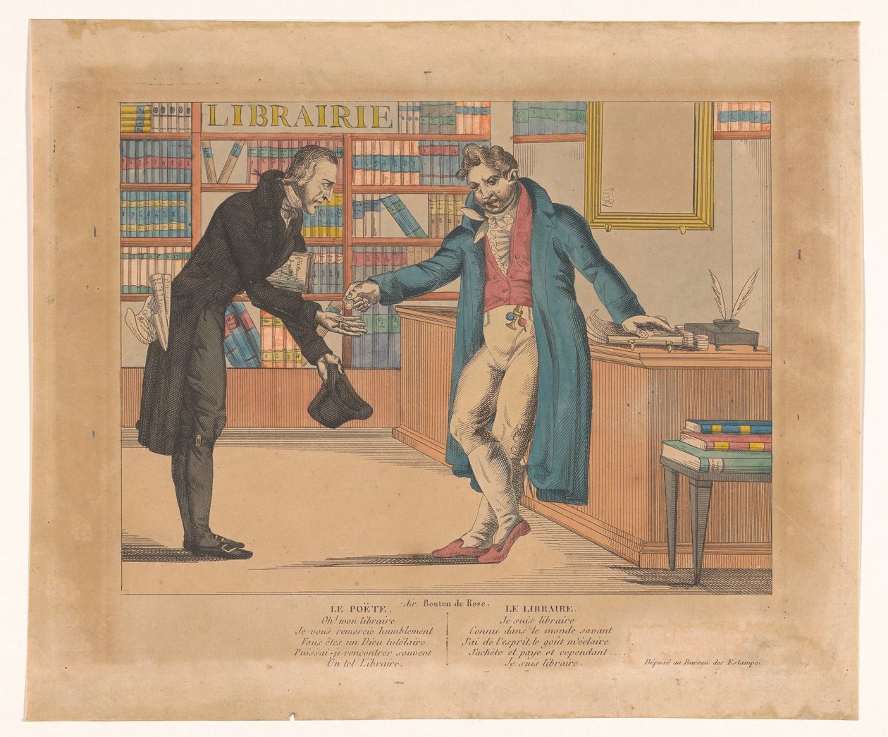 Poet at a Bookseller by Anonymous