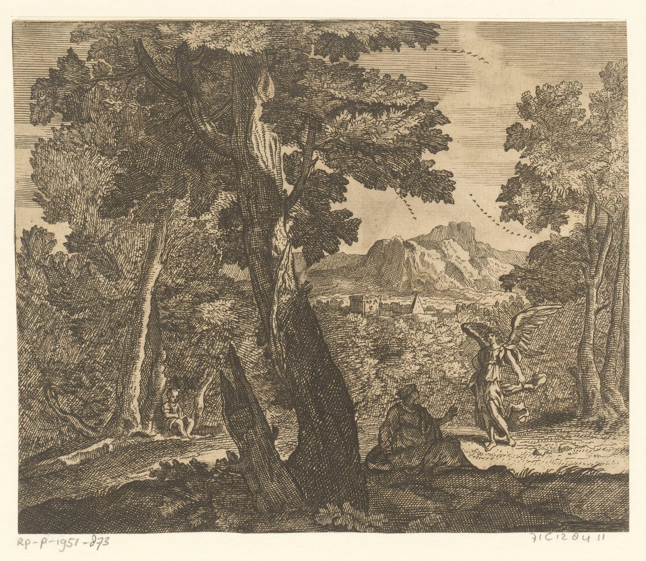 Angel Shows Hagar the Water Well by Anonymous