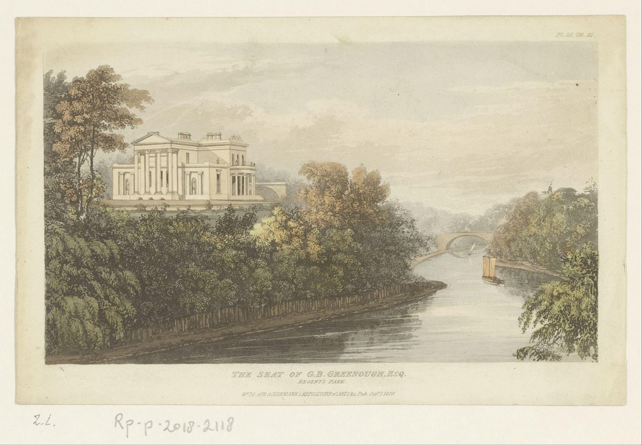 View of Nuffield Lodge, London by Anonymous