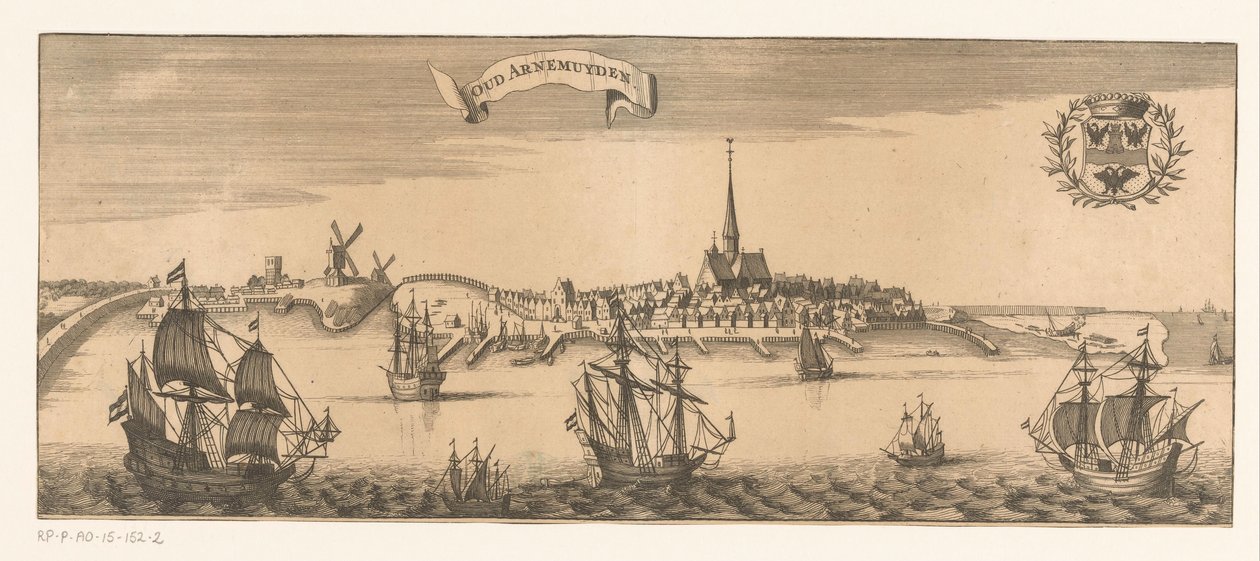 View of Old Arnemuiden by Anonymous