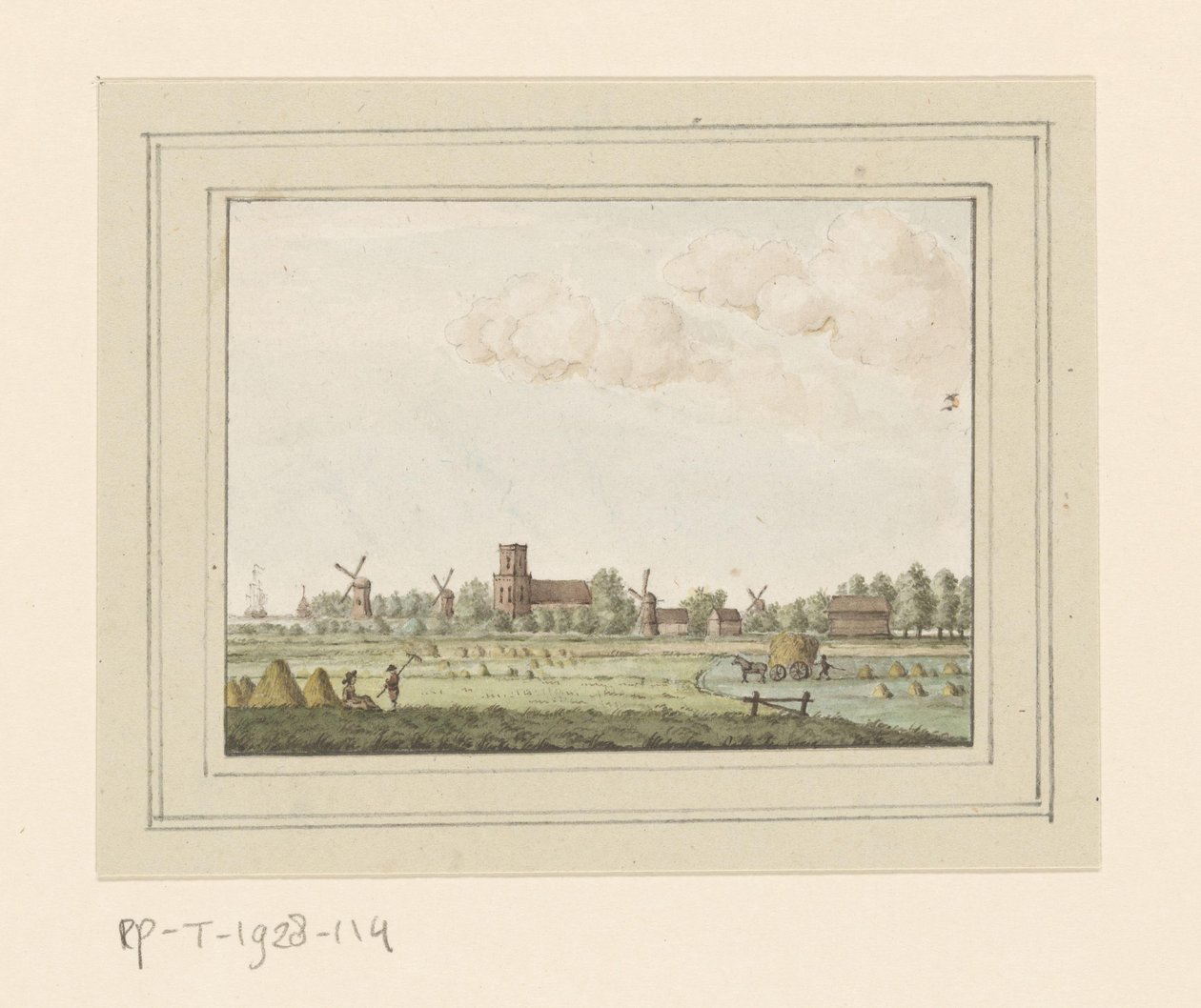 View of the Village of Aartswoud by Anonymous