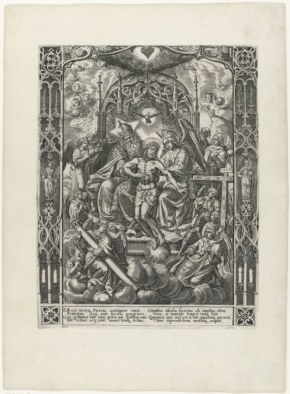Holy Trinity (Throne of Grace) by Anonymous