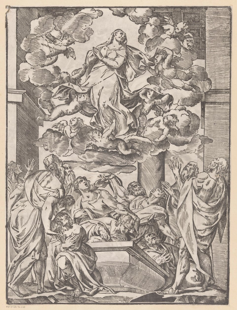 Ascension of Mary by Anonymous