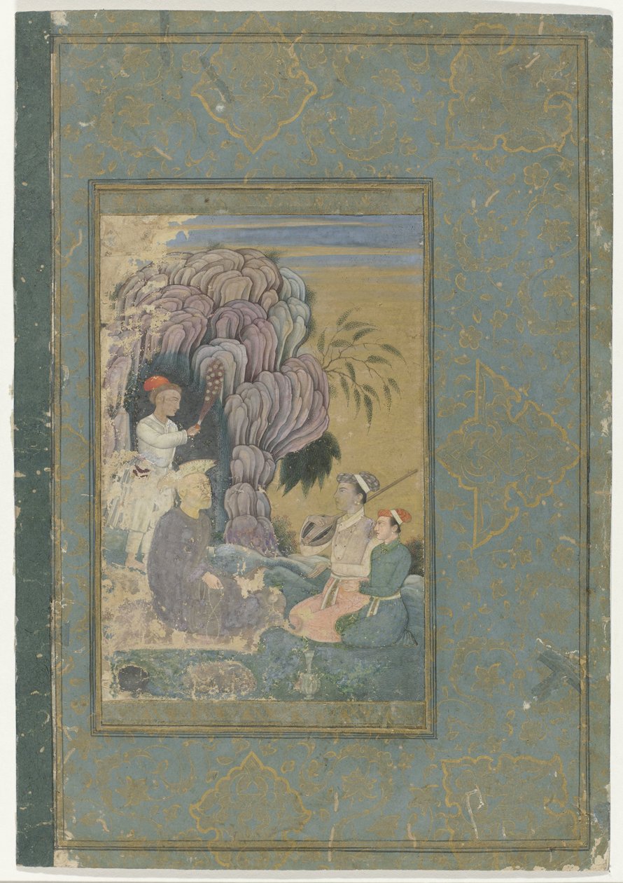Courtiers Visiting a Hermit by Anonymous