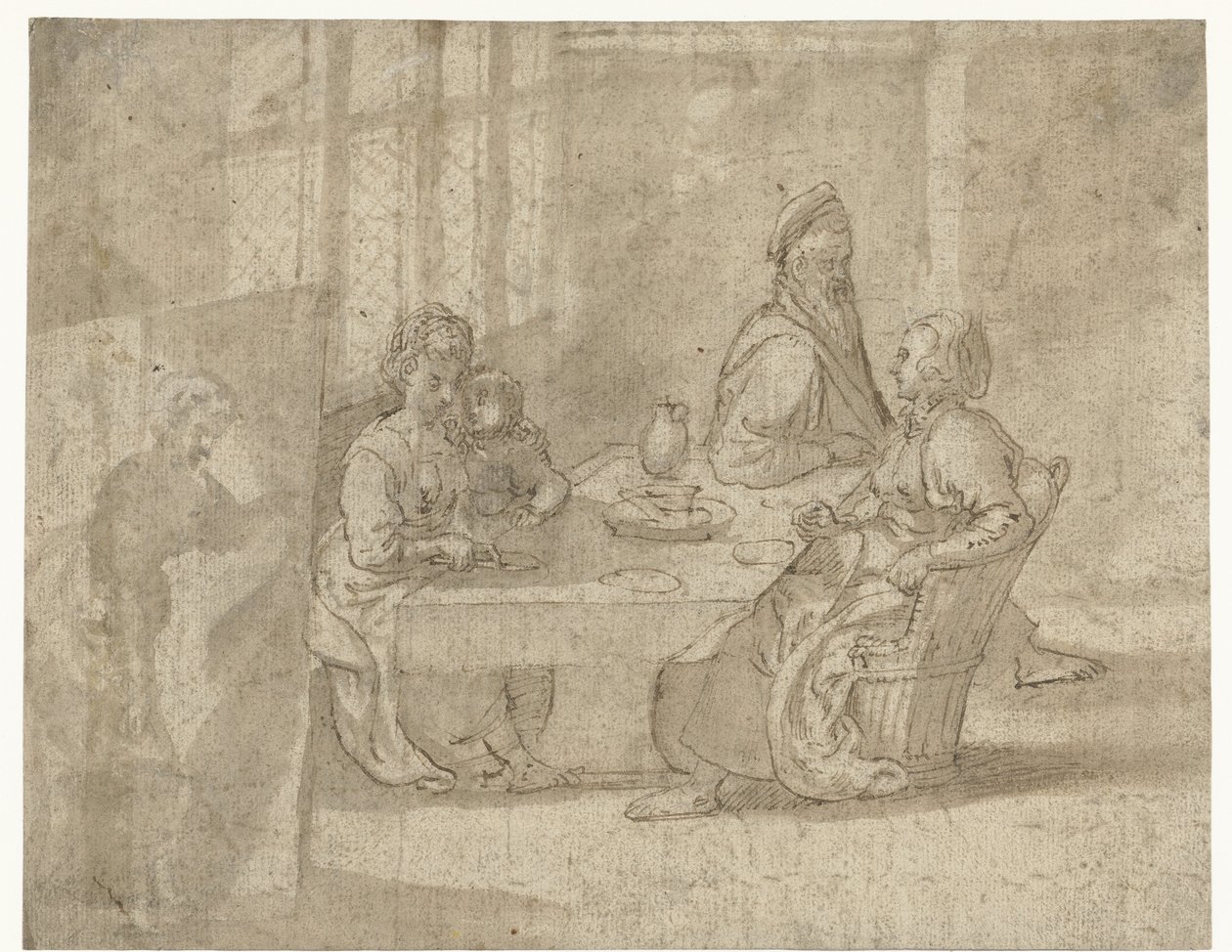 Domestic Scene by Anonymous