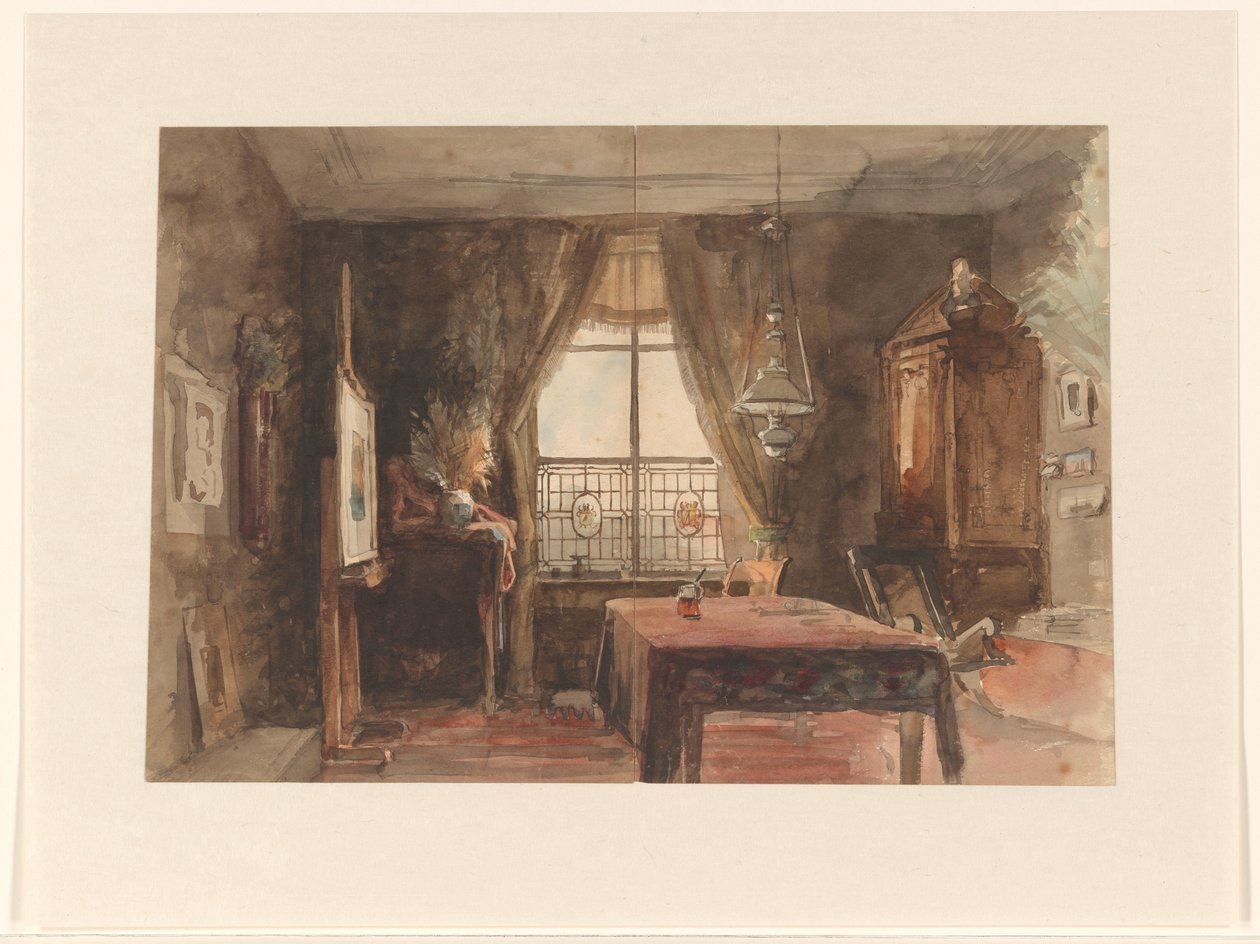 Interior of a Painter