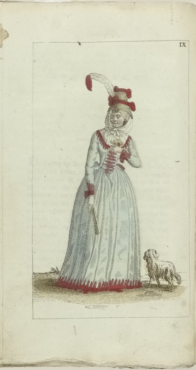 Cabinet of Fashion and Taste 1791, Pl. IX by Anonymous