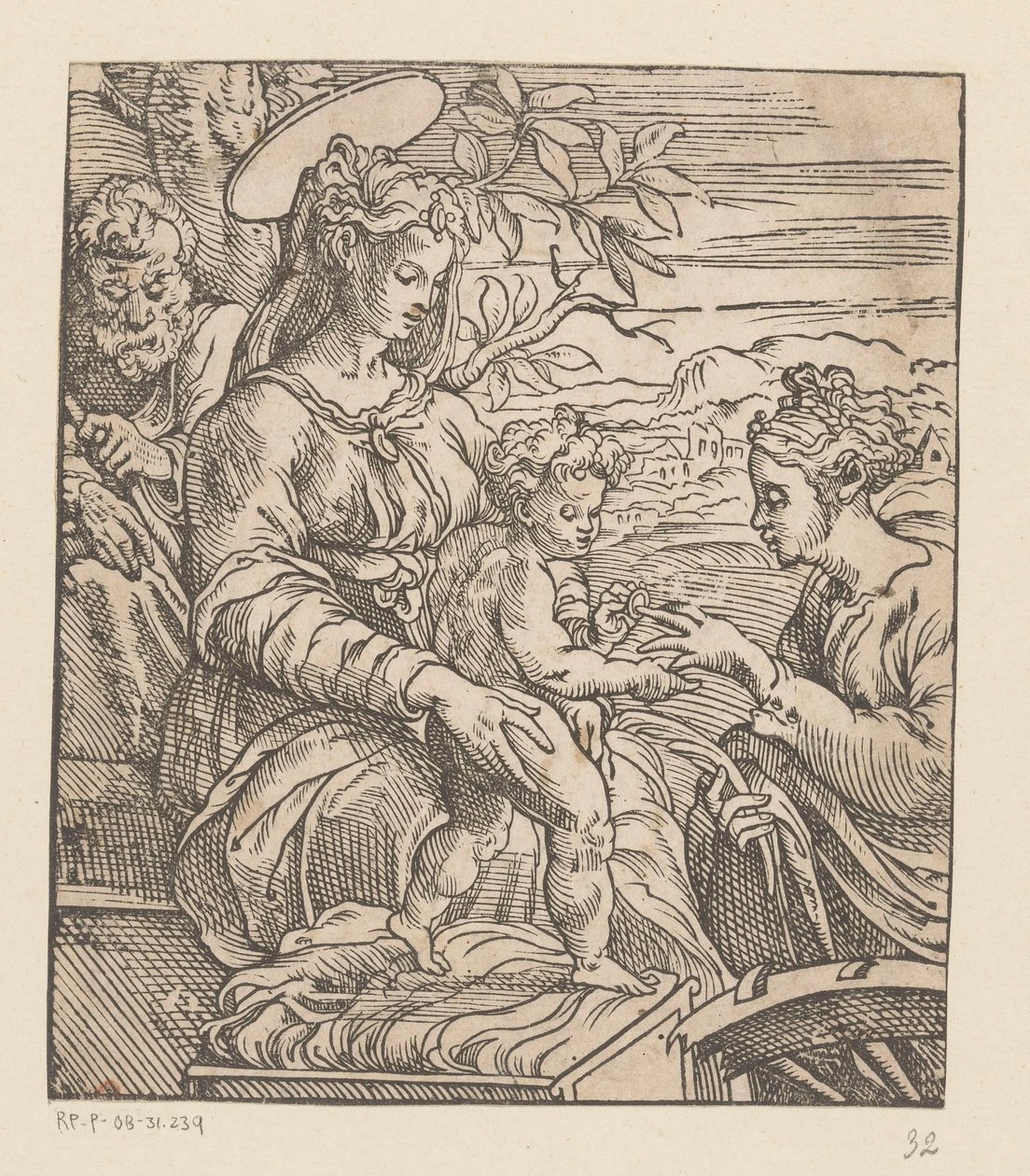 Mystical Marriage of Saint Catherine by Anonymous