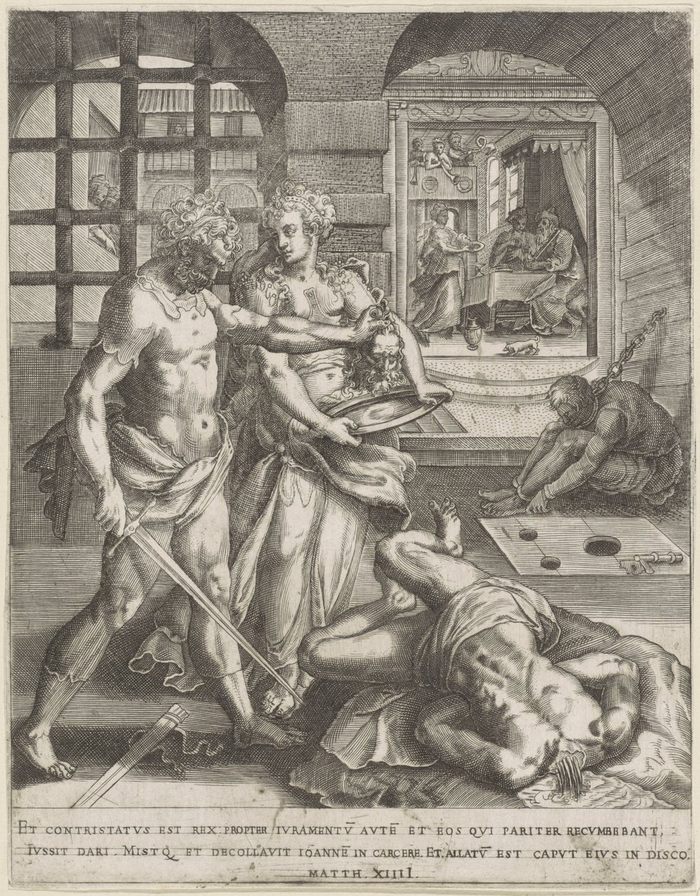 Beheading of John the Baptist by Anonymous