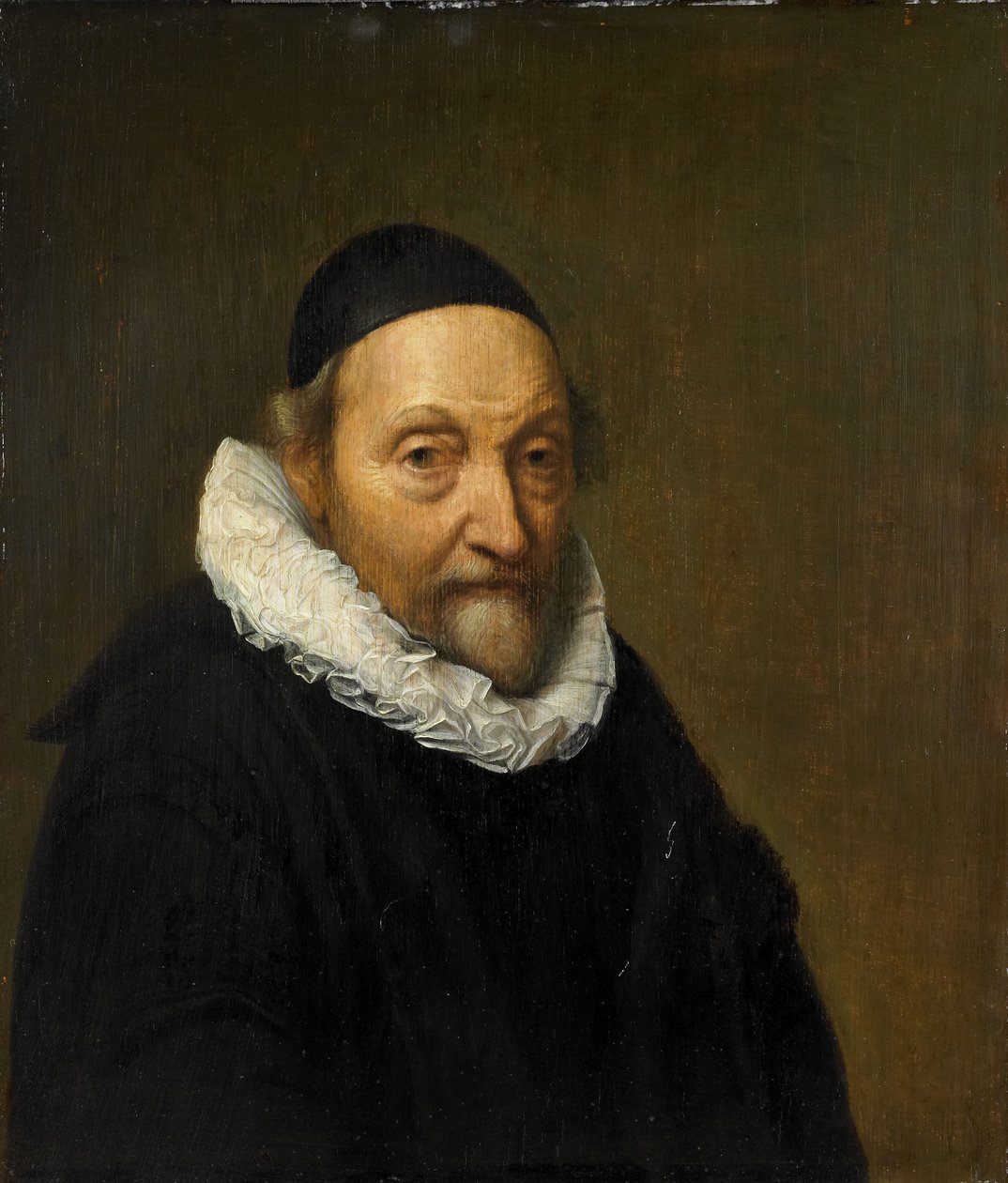 Portrait of Johannes Wtenbogaert (1557-1644) by Anonymous
