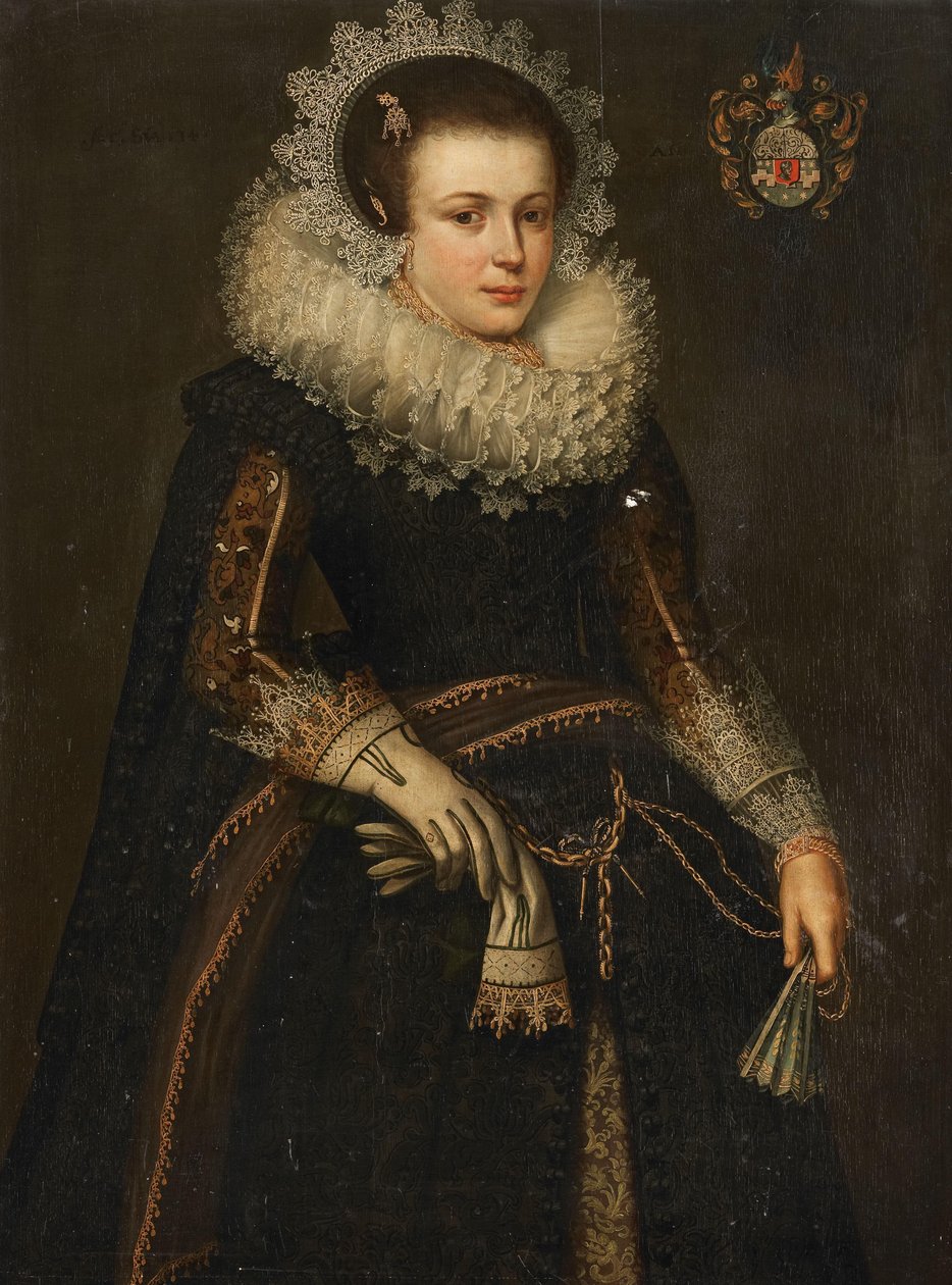 Portrait of Mertijntje van Ceters by Anonymous