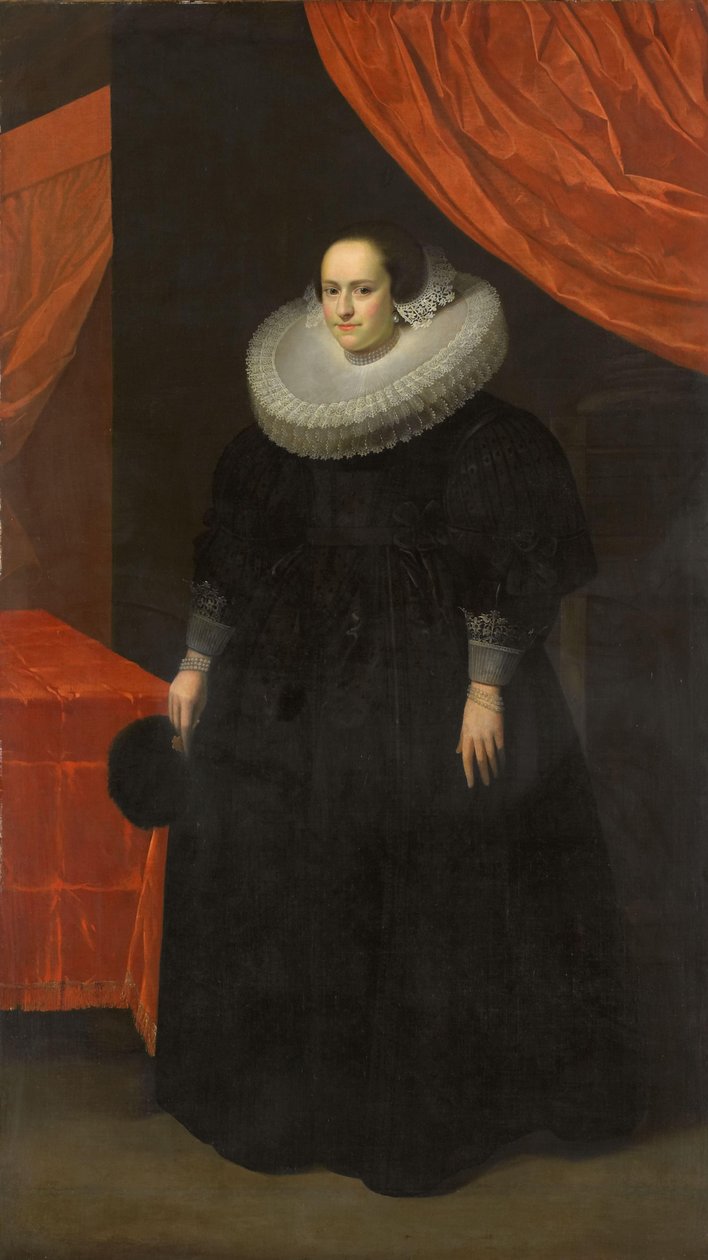 Portrait of Suzanna Moor (1608-57) by Anonymous
