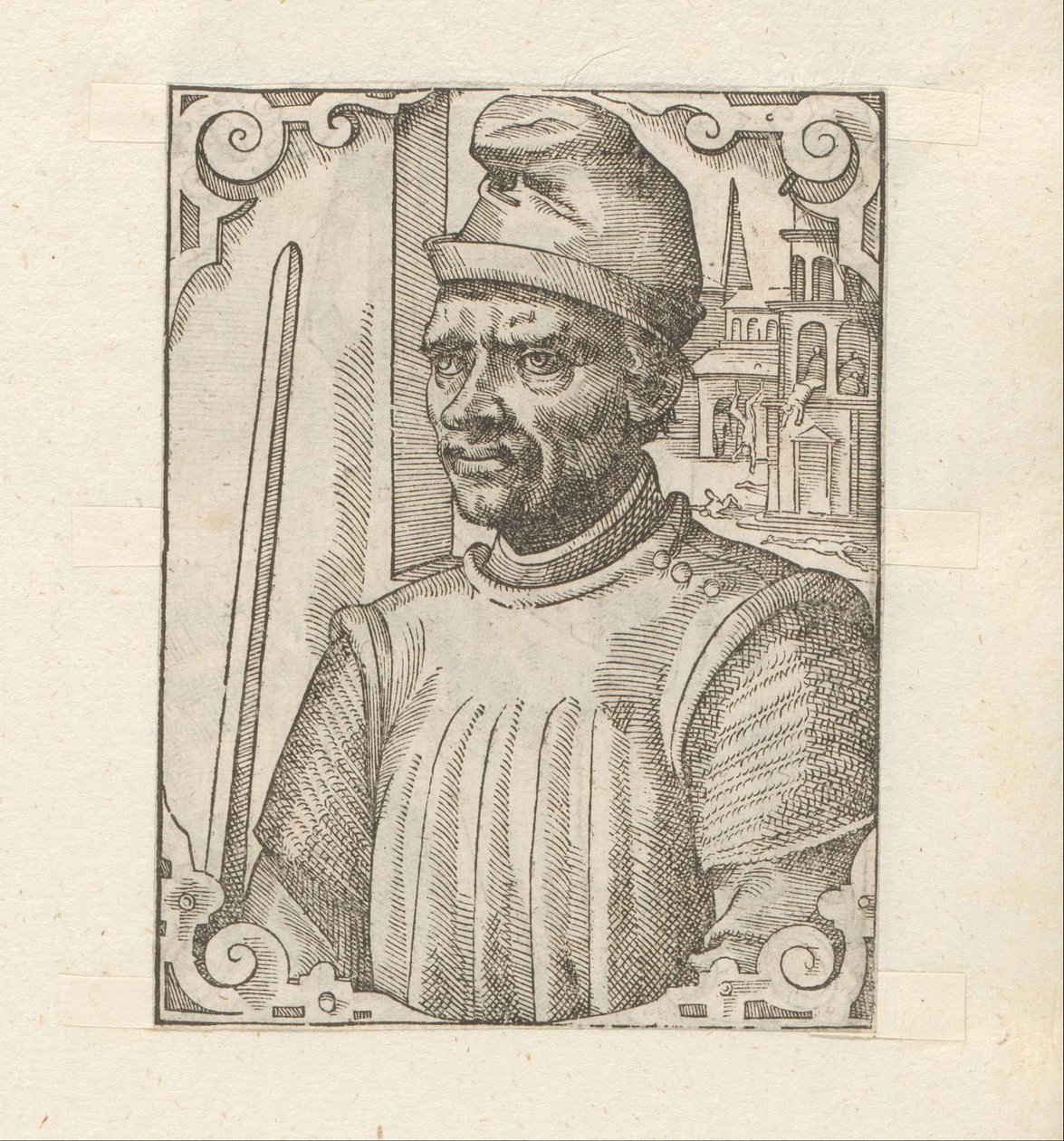 Portrait of Cabrinus Fondalius by Anonymous
