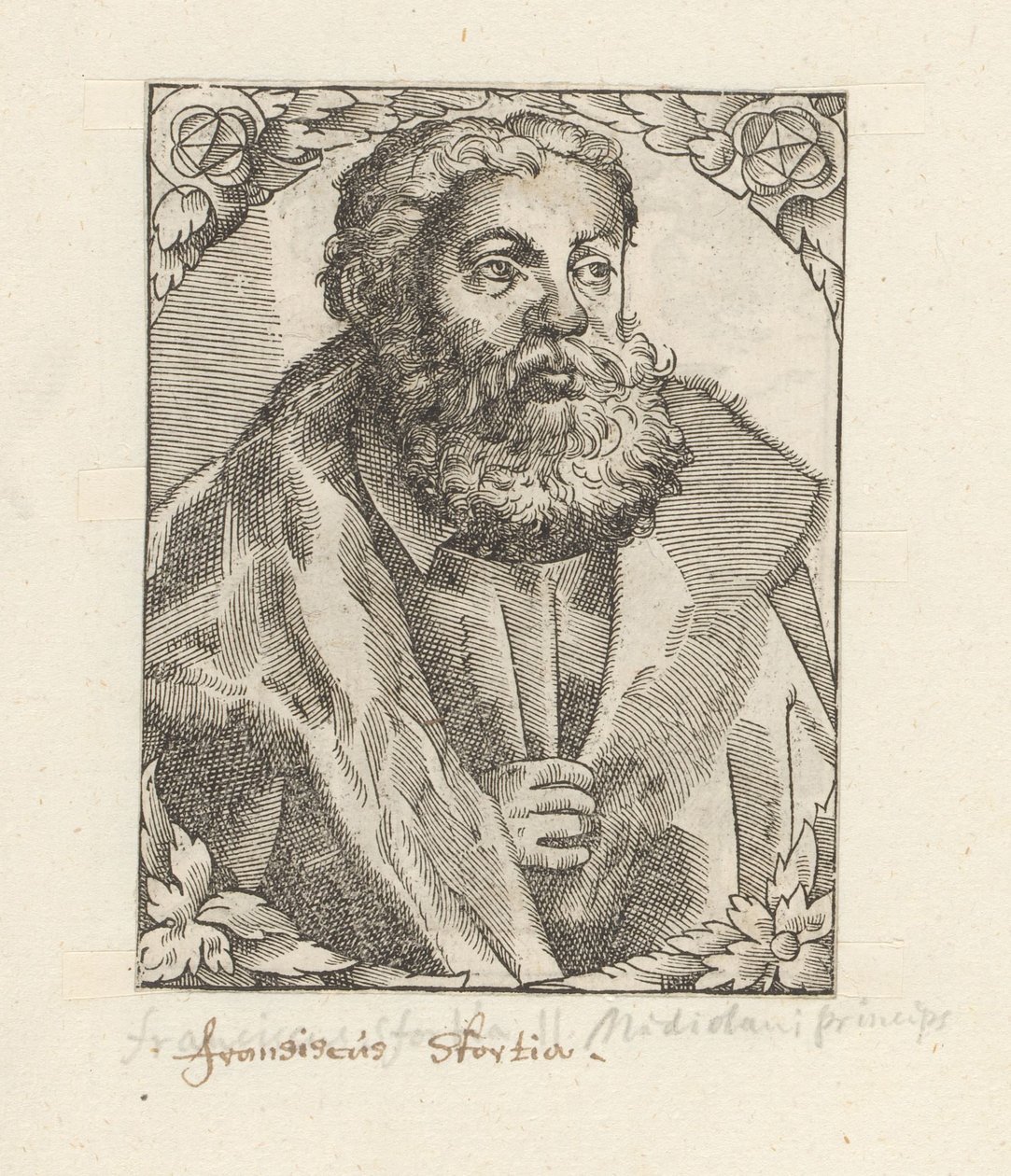 Portrait of Francesco II Sforza by Anonymous