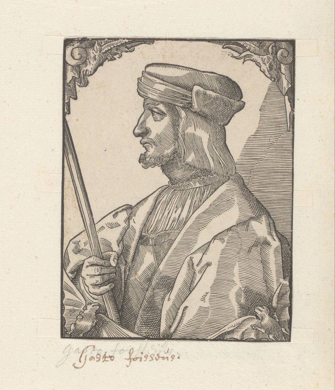 Portrait of Gaston de Foix by Anonymous