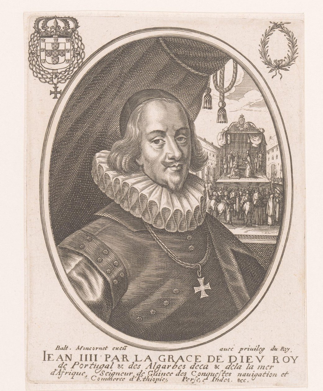 Portrait of John IV of Portugal by Anonymous