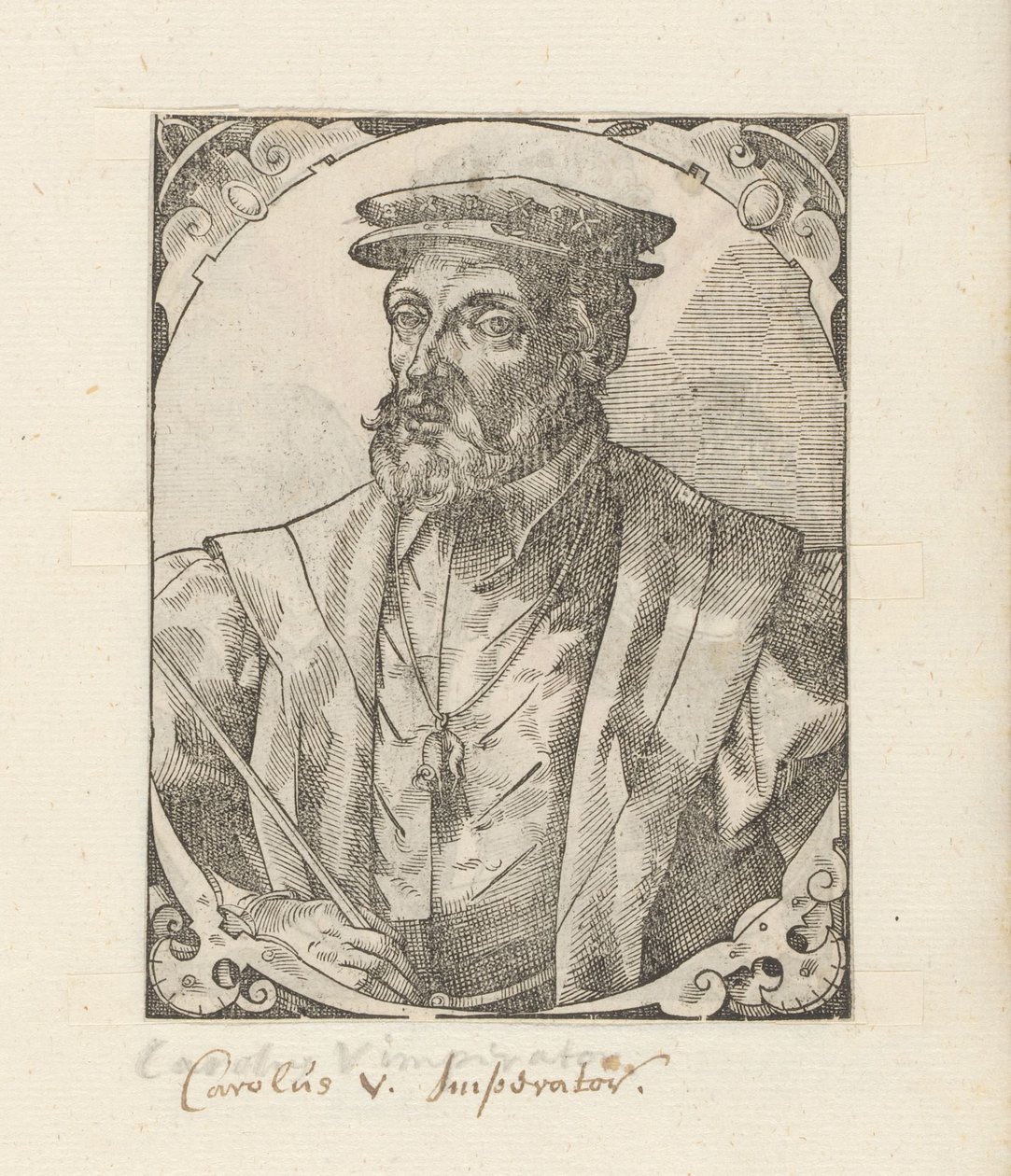 Portrait of Charles V of Habsburg by Anonymous