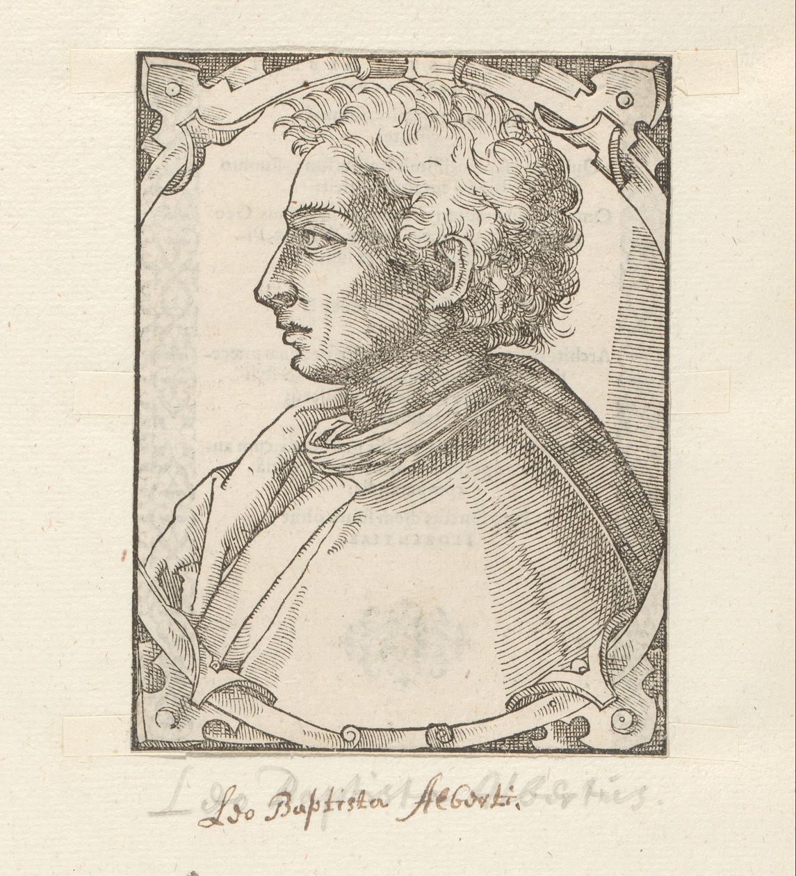 Portrait of Leon Battista Alberti by Anonymous