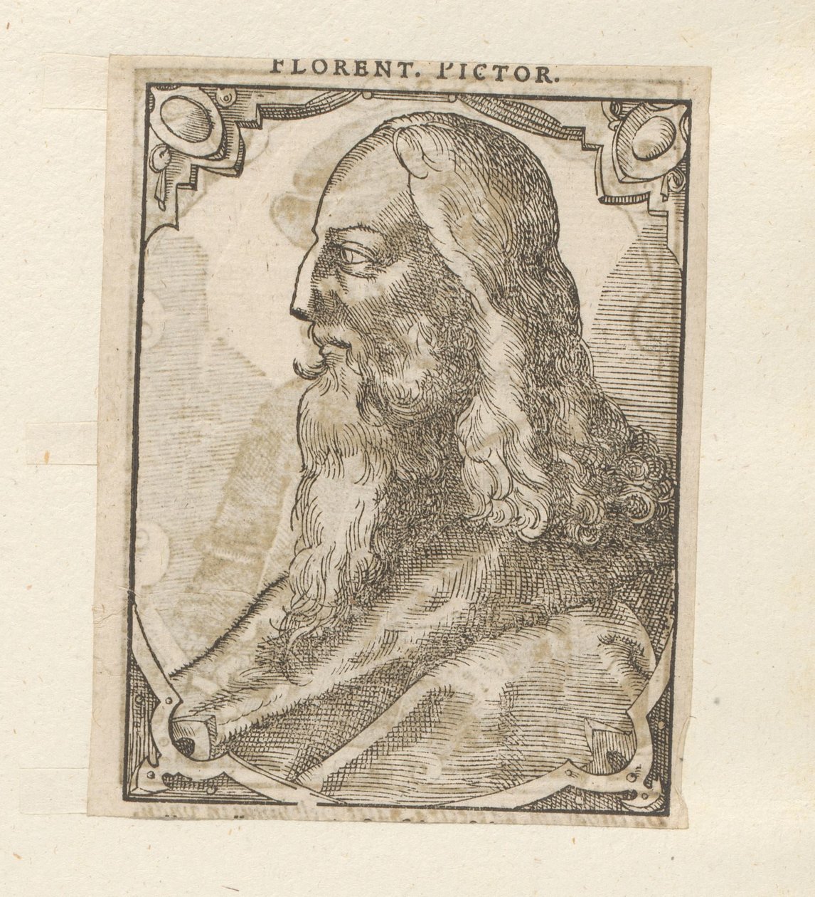Portrait of Leonardo da Vinci by Anonymous
