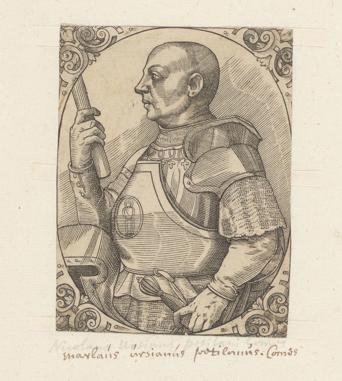 Portrait of Niccolò di Pitigliano by Anonymous