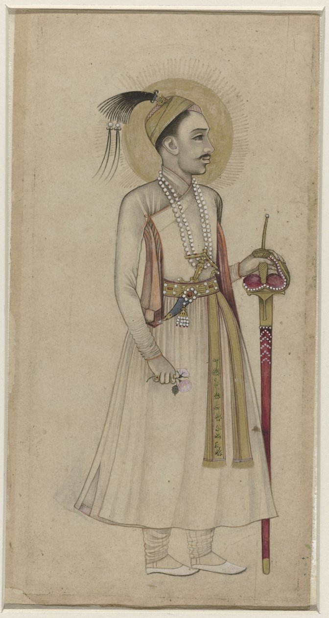Portrait of Sultan Muhammad-Quli Qutb-Shah of Golconda by Anonymous