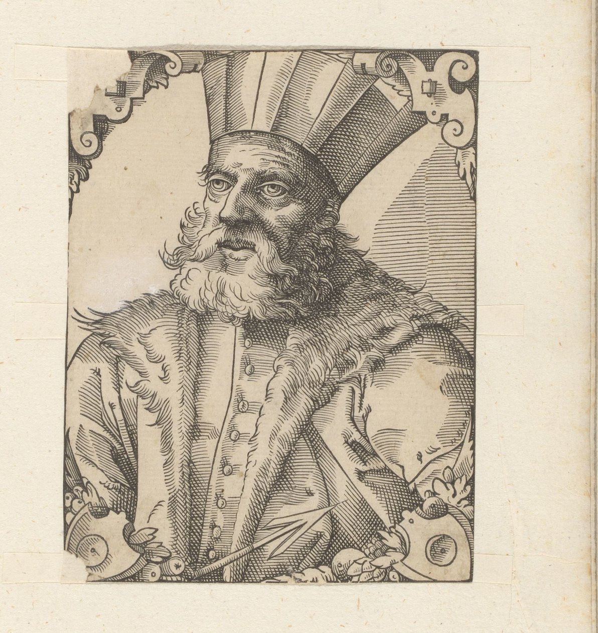 Portrait of Usum Cassan by Anonymous