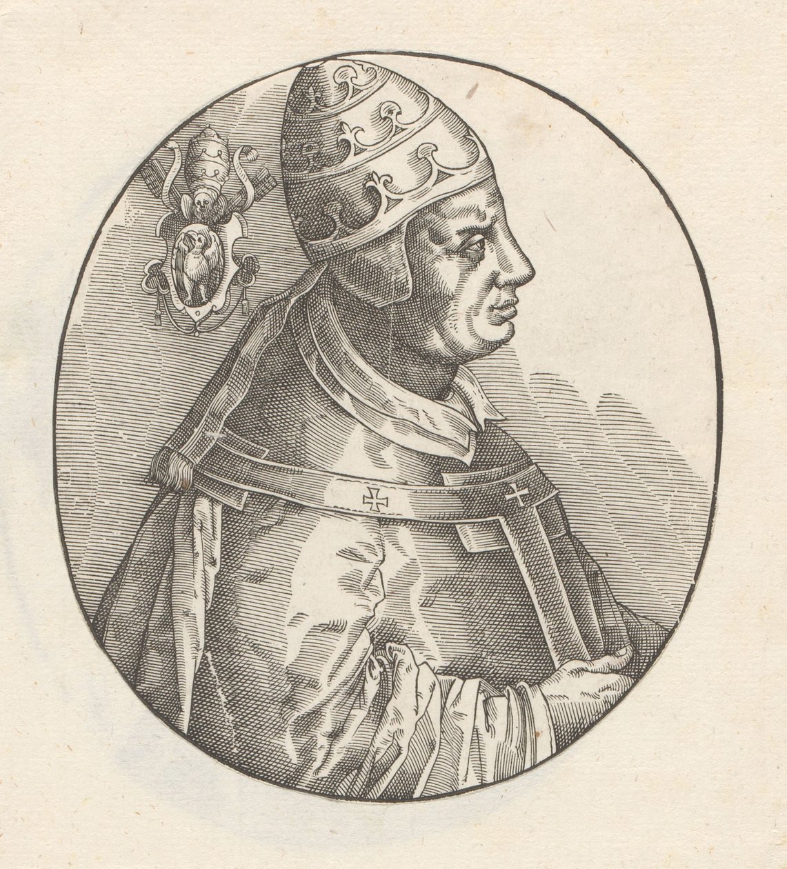 Portrait of Pope Urban V by Anonymous