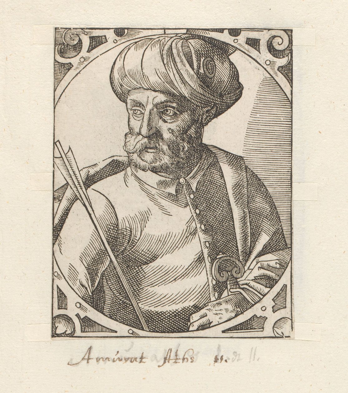 Portrait of Sultan Bayezid II by Anonymous