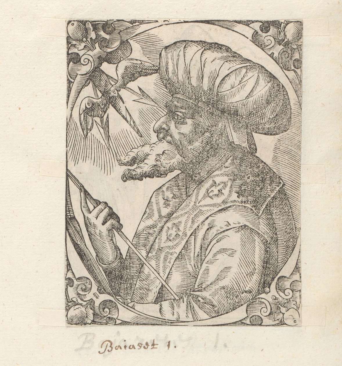 Portrait of Sultan Bayezid I by Anonymous