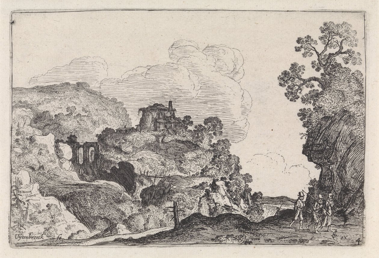 Rocky Landscape by Anonymous