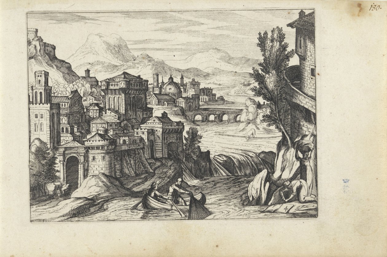 City by a River by Anonymous
