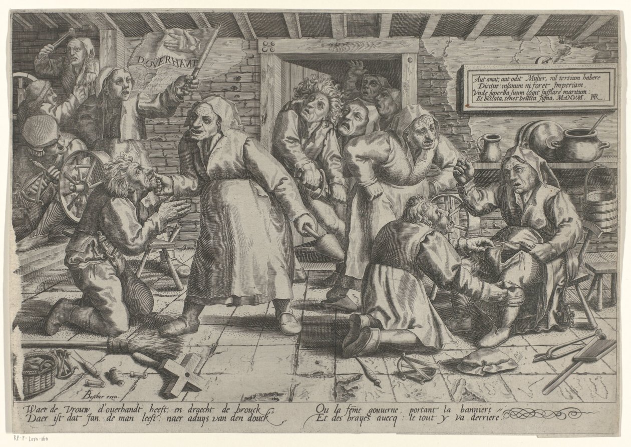 Fight for the Trousers by Anonymous