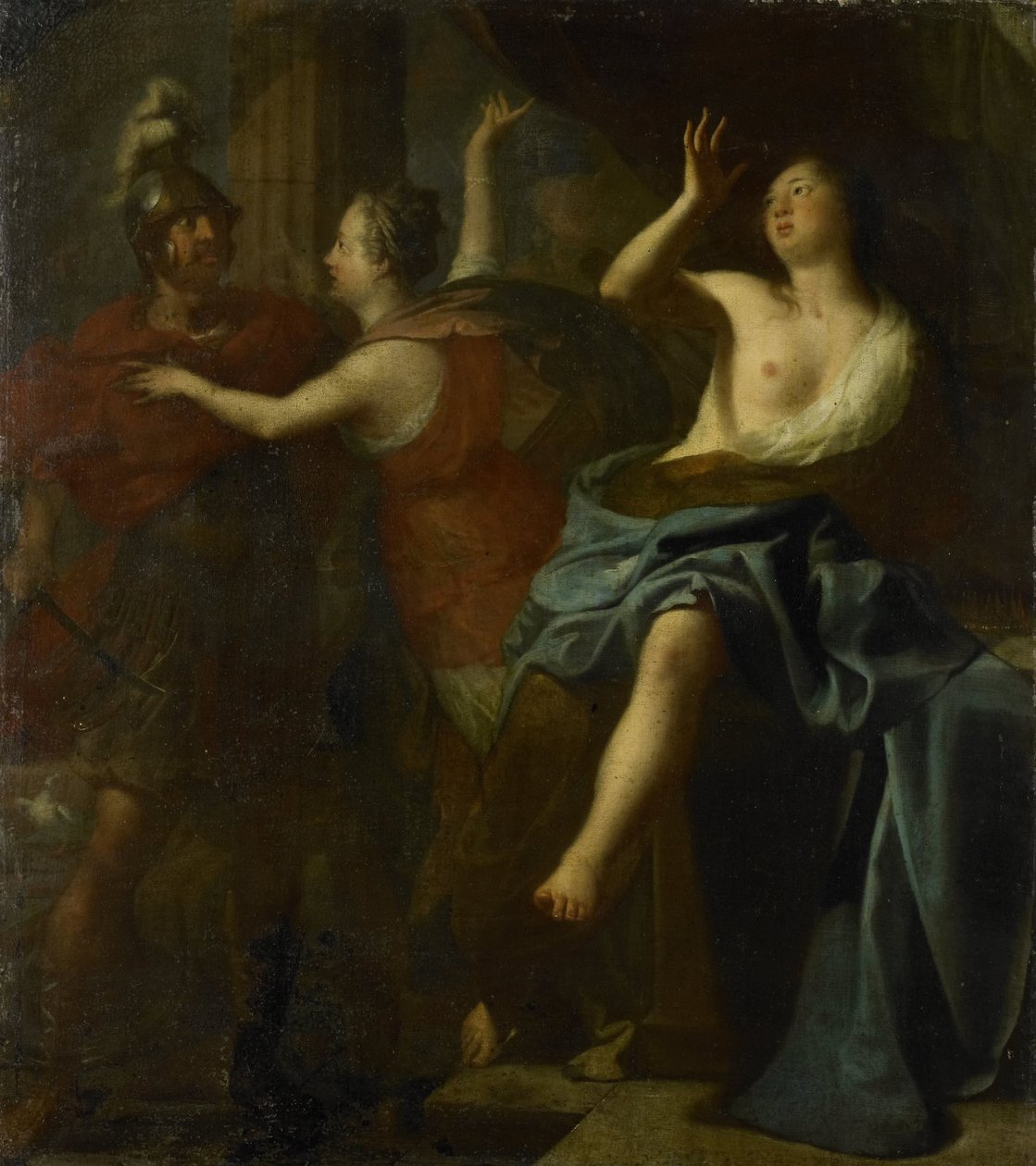 Tarquinius and Lucretia by Anonymous