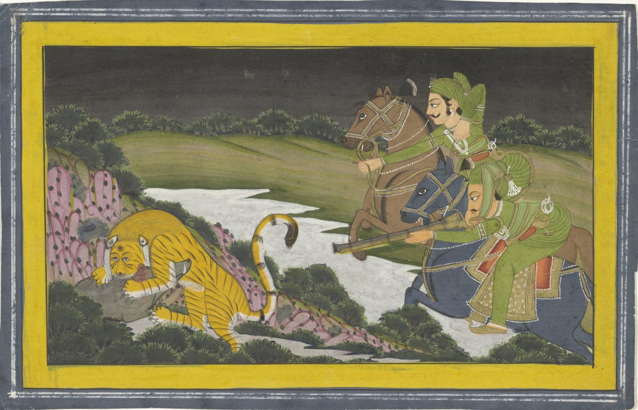 Tiger Hunt by Anonymous