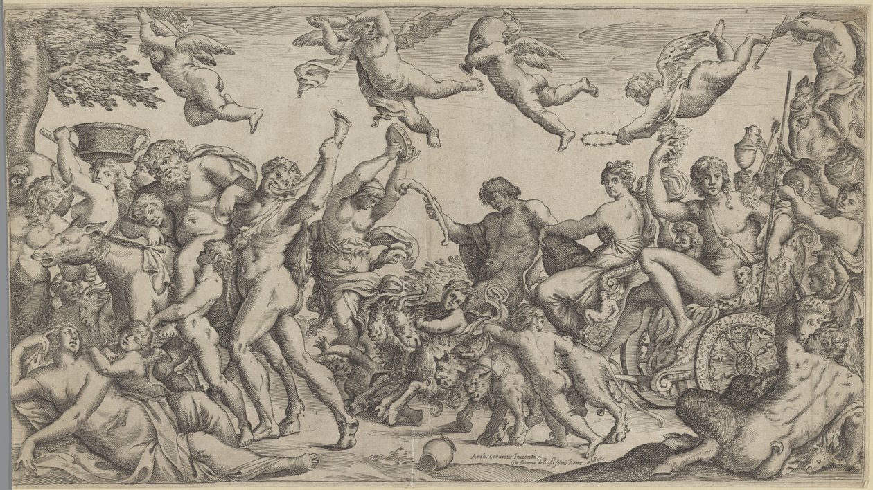 Triumph of Bacchus and Ariadne by Anonymous
