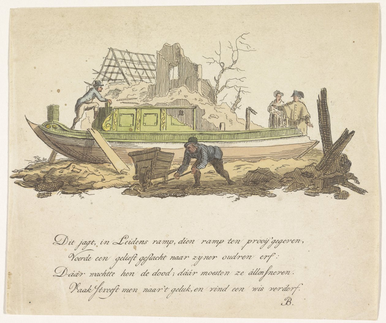 Shattered Hunt of Rietmilder, 1807 by Anonymous