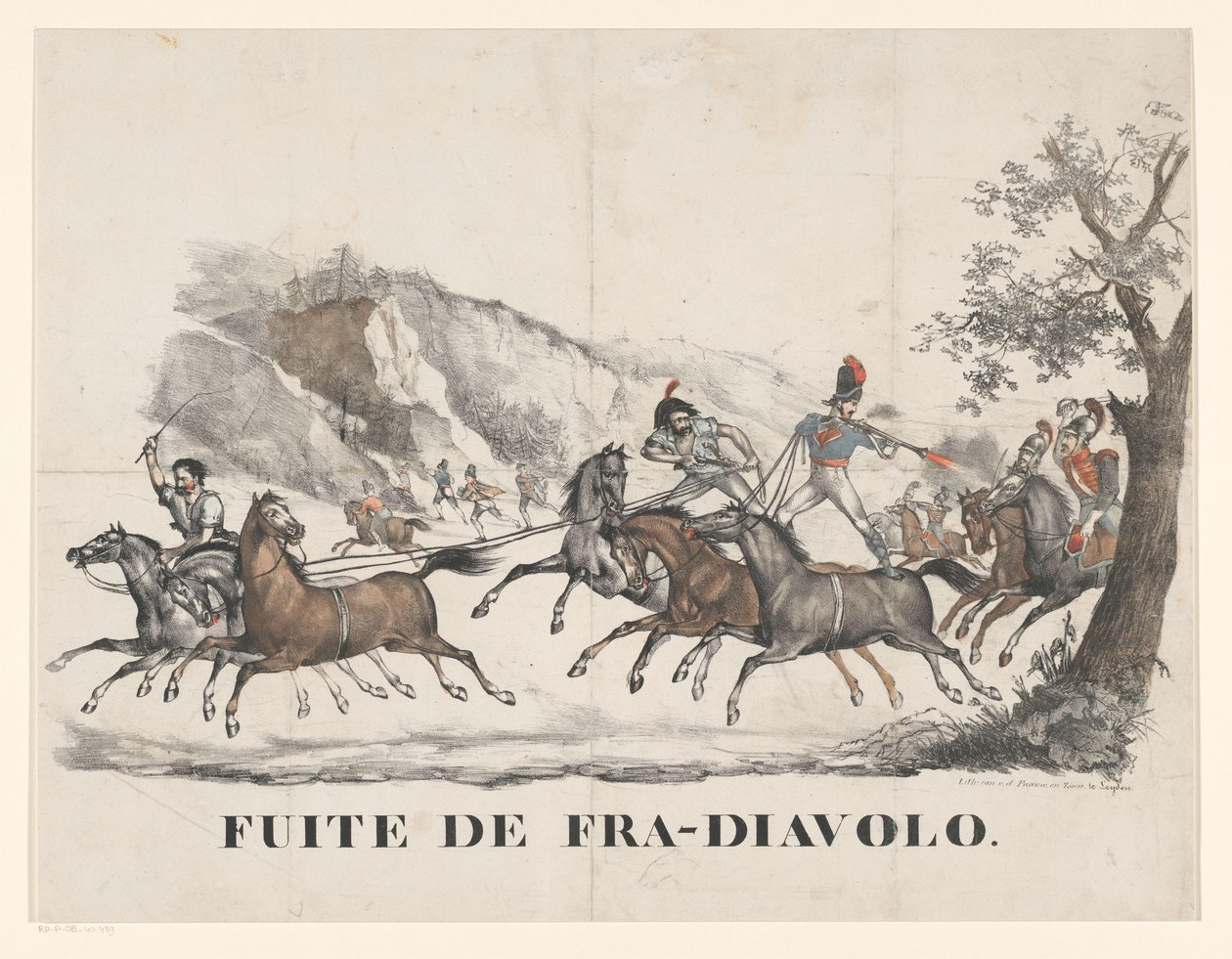 Flight of Fra-Diavolo by Anonymous