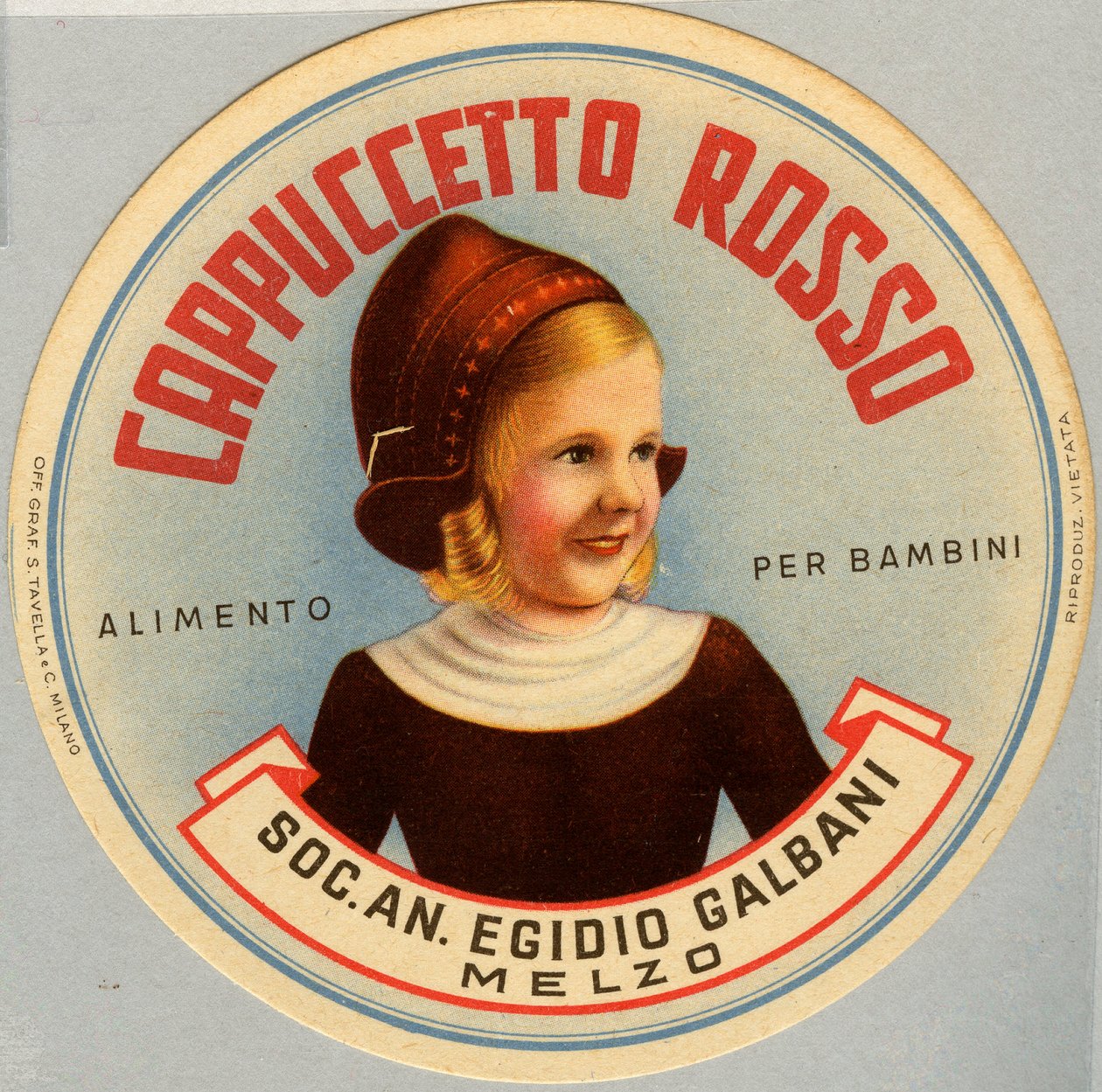 Advertisement for cheese for children by Anonymous Anonymous