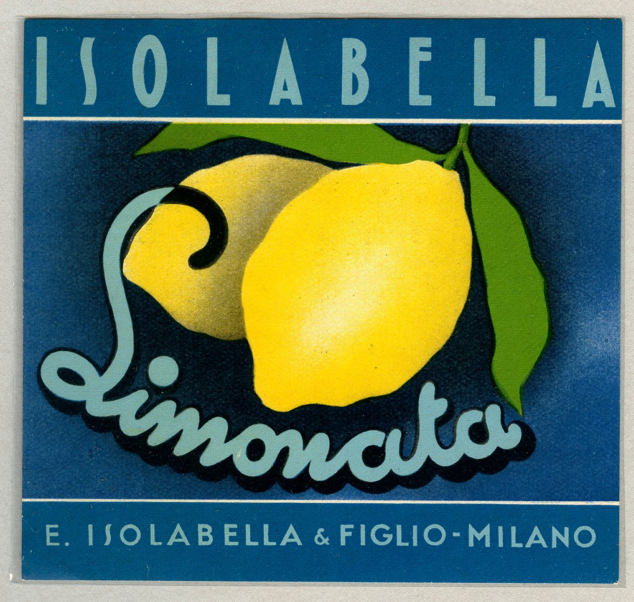 Advertisement for Italian Lemonade by Anonymous Anonymous