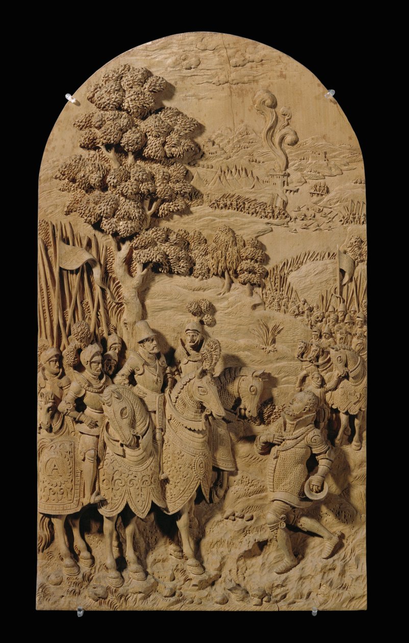 Eight Carved Reliefs, Cherry by Anonymous Anonymous