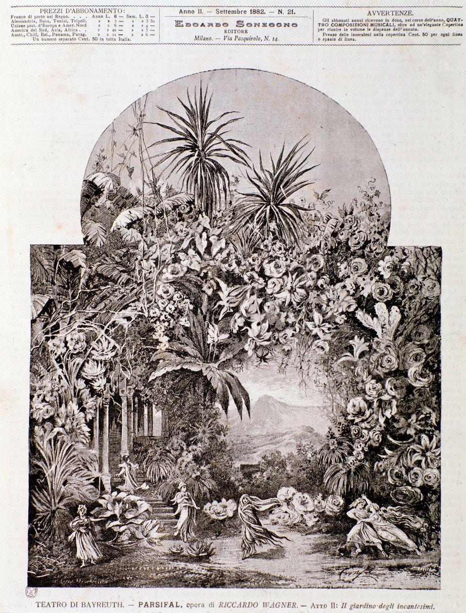 Illustration for Parsifal by Wagner by Anonymous Anonymous