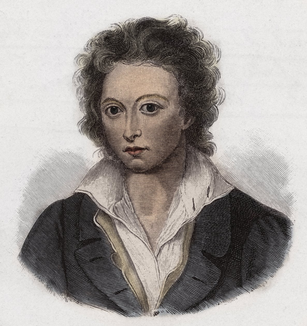 Percy Bysshe Shelley (1792-1822) English poet by Anonymous Anonymous