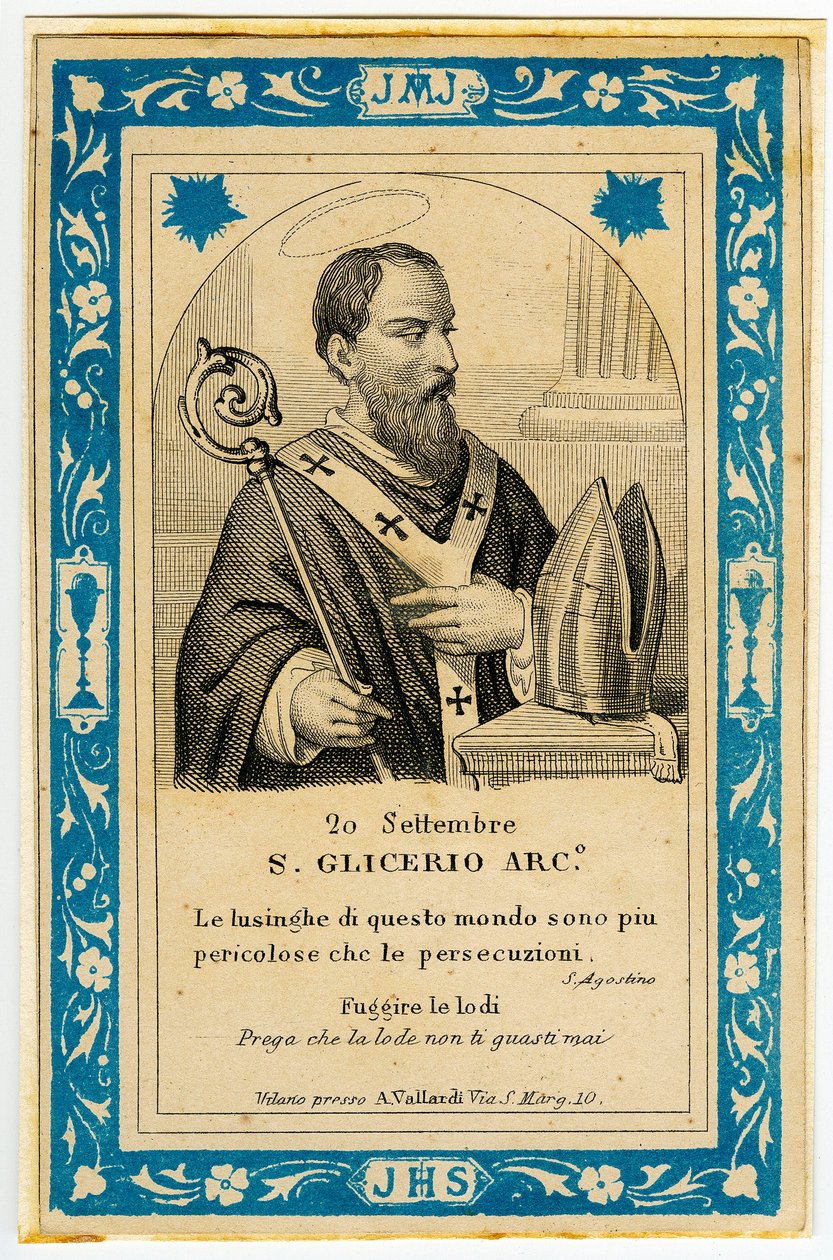 San Glicerio by Anonymous Anonymous