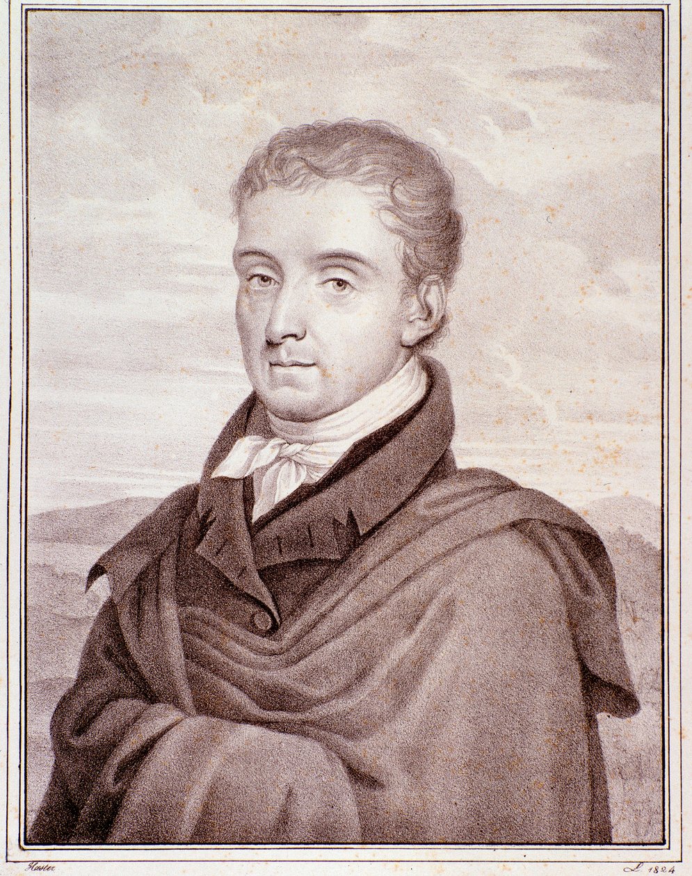 Portrait of Johann Baptist Cramer (engraving) by Anonymous Anonymous