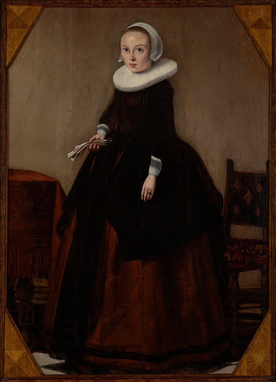 Portrait of a Young Girl by Anonymous Anonymous