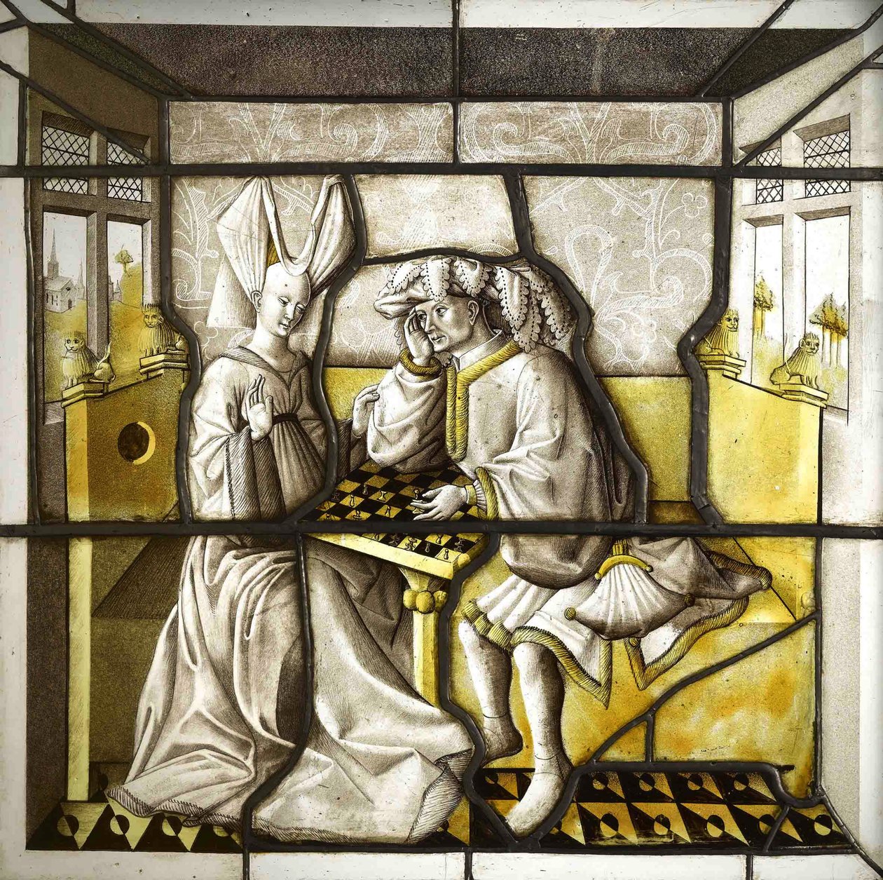 Chess Players by Anonymous master.